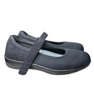 Ortho Feet Womens Springfield 827 Shoes Mary Jane Flat Comfort Black 11.5 M